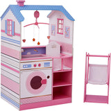 Olivia's Little World Teamson Kids Bambole in legno, 45 cm, doppia faccia, per bambini TD-11460W