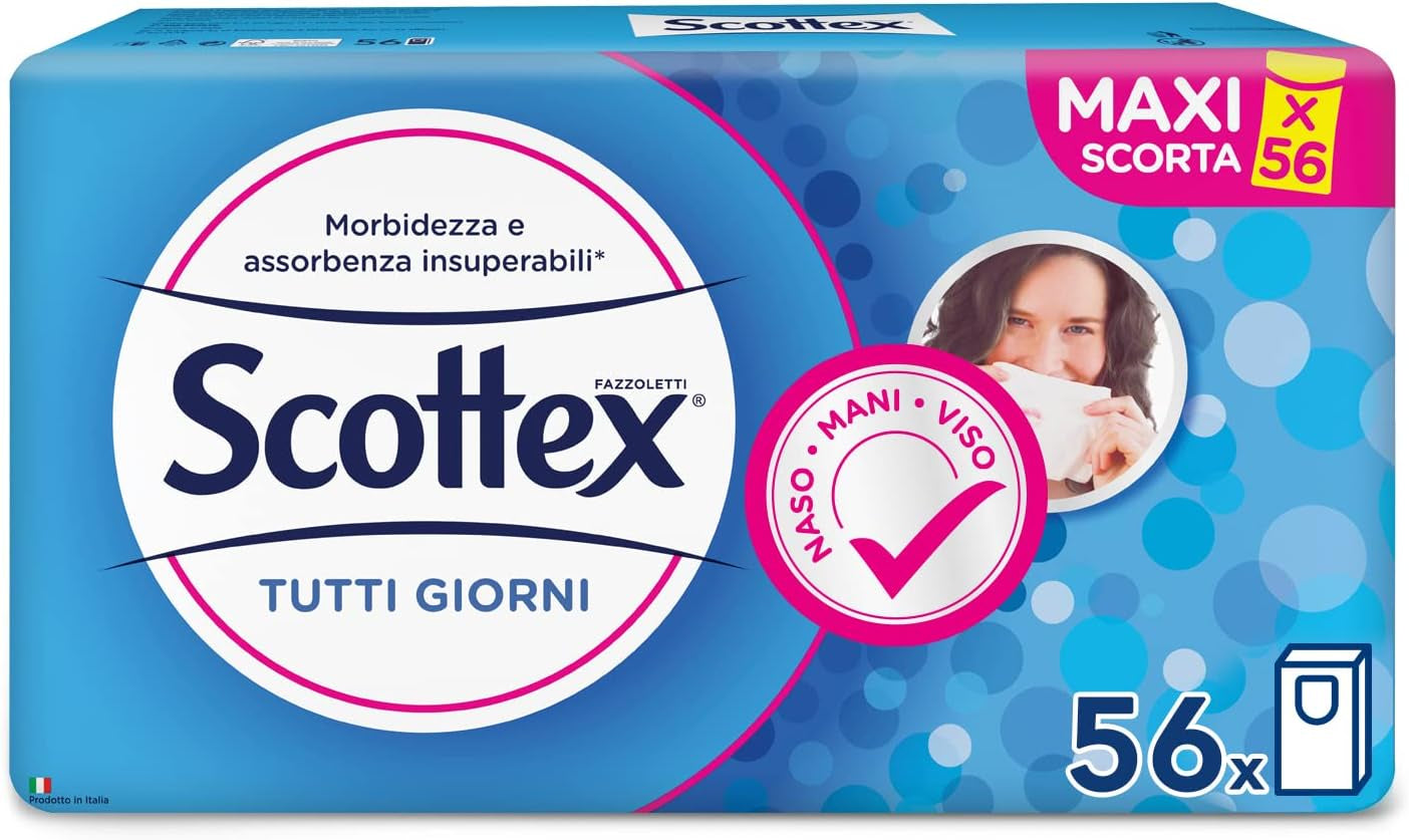 Tovaglioli per tutti i giorni, 1 confezione da 56 confezioni