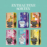 Set regalo di tè biologico Cupper, 6 assortimenti di tè alle erbe e alla frutta per tutto il giorno, set da tè, confezione regalo, collezione di tè biologico selezionato (1 scatola, 78 bustine di tè)