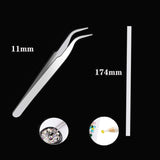 Kit di strass per unghie da 10 scatole, accessori multifunzionali con 1 pinzetta, diamanti decorativi, cristalli, perle, gemme, colorati, misti, occhi di cavallo, pietre metalliche, per decorazioni nail art fai da te