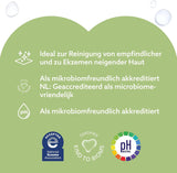 Salviettine umidificate WaterWipes Sensitive+ per neonati e bambini piccoli, 720 pezzi (confezione da 12), pulizia 3 in 1, cura, protezione, 99,9% acqua, detergente strutturato, senza profumo