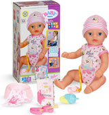 BABY Born Lena (Ragazza) - bambola 36 cm - 7 funzioni, compresi accessori e materasso - Funziona completamente senza batterie - Adatto a bambini piccoli a partire da 1 anno