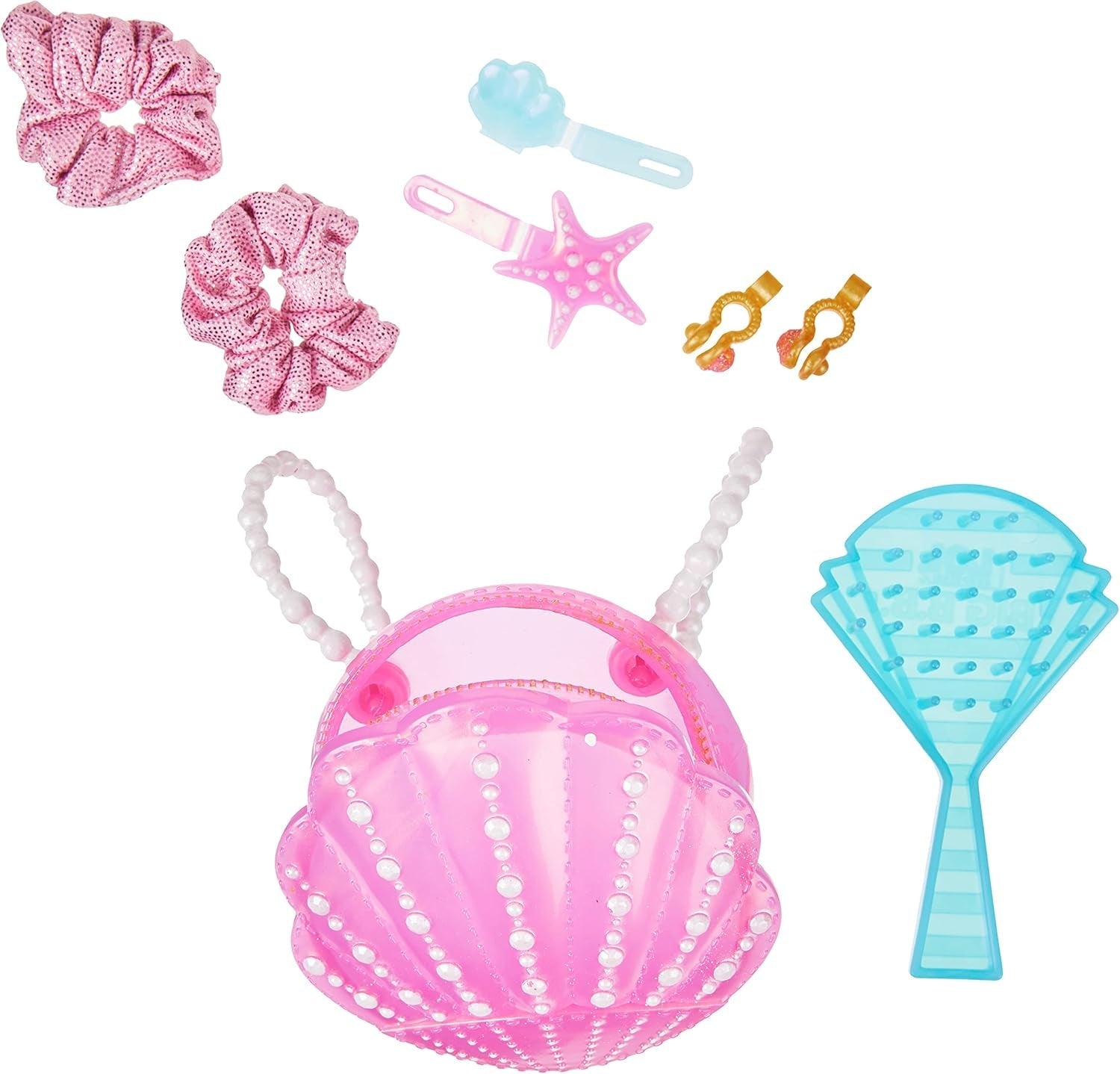 LOL. Sorpresa! Big Baby Hair Hair Hair – SPLASH QUEEN – 27,94 cm große Puppe mit 14 Überraschungen, Accessori zum Teilen und echten Haaren – Für Kinder und Sammler ab 4 Jahren