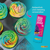 Decocino Set coloranti alimentari al neon - 3 pezzi - Rosso, rosa, viola - Colorante alimentare ad alto dosaggio - Per colorare torte, muffin, cupcake - Senza gusto
