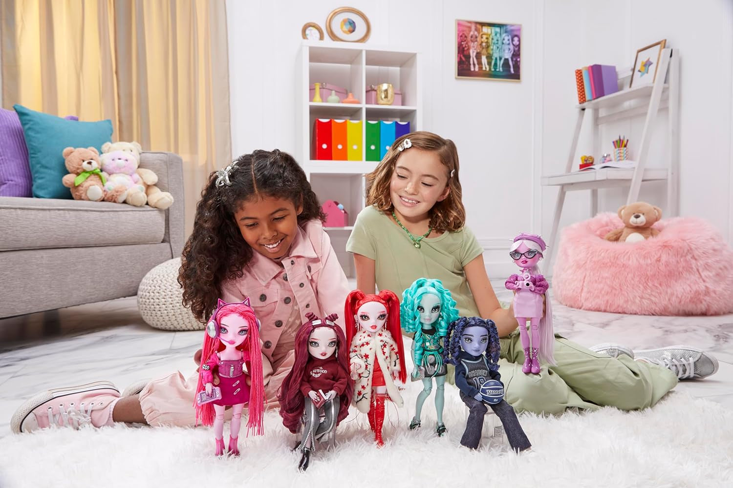 Rainbow High Shadow High Series 3 - Berrie Skies - Bambola alla moda verde - Abito alla moda e oltre 10 accessori di gioco colorati - Ideale per bambini di 4-12 anni e collezionisti