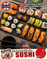 ITA-SAN Sushi Set (set completo 9 pezzi, ideale per principianti, per prova o regalo) 1 confezione