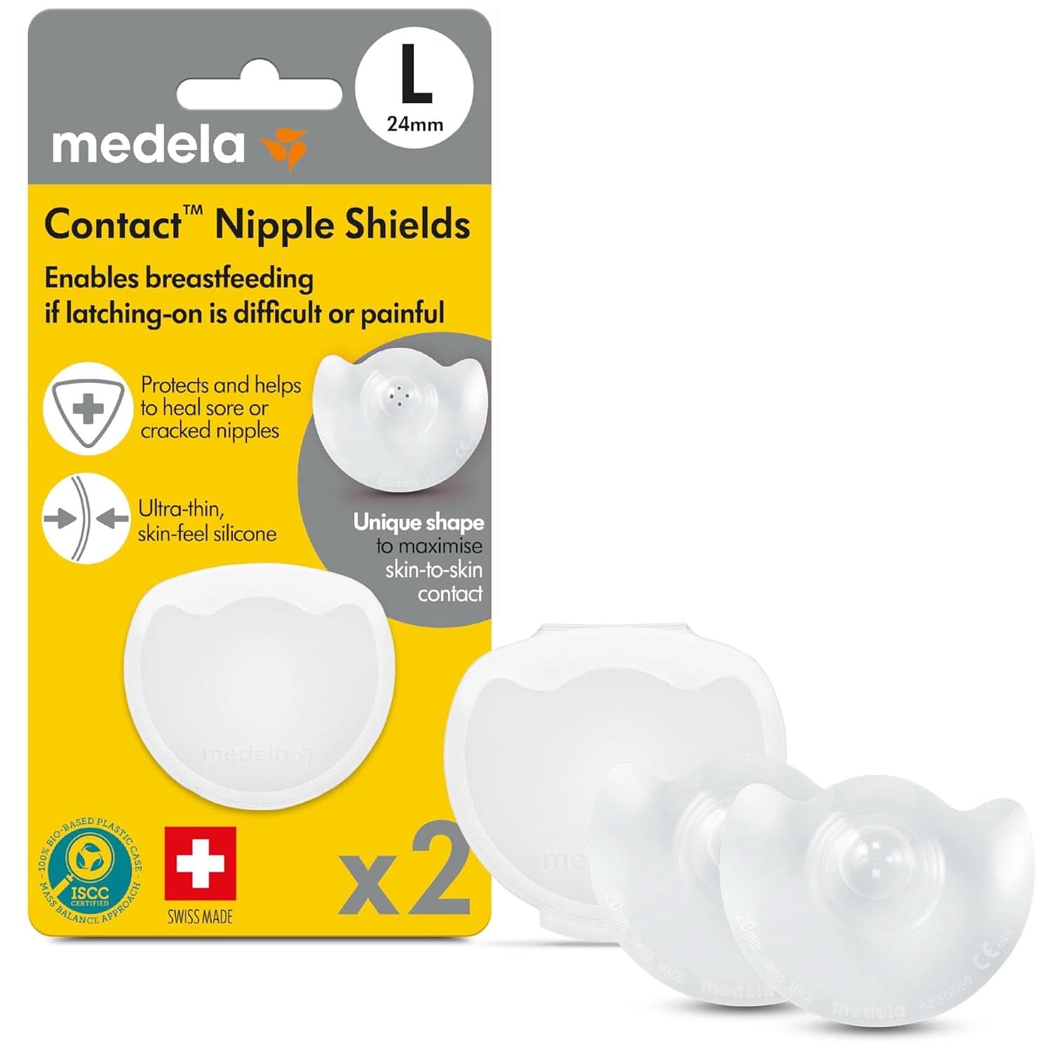 Medela 200.1631 Paracapezzoli, multicolore Accessori Alimentazione e Allattamento Bebe Naty Shop