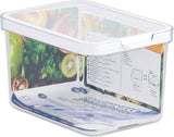 CARE + PROTECT Contenitore per alimenti intelligente, perfettamente impilabile, organizer per frigorifero, protegge il cibo dall'umidità, mantiene il cibo fresco più a lungo, contenitori per alimenti Naty Shop da 2,15 L 2,15 L