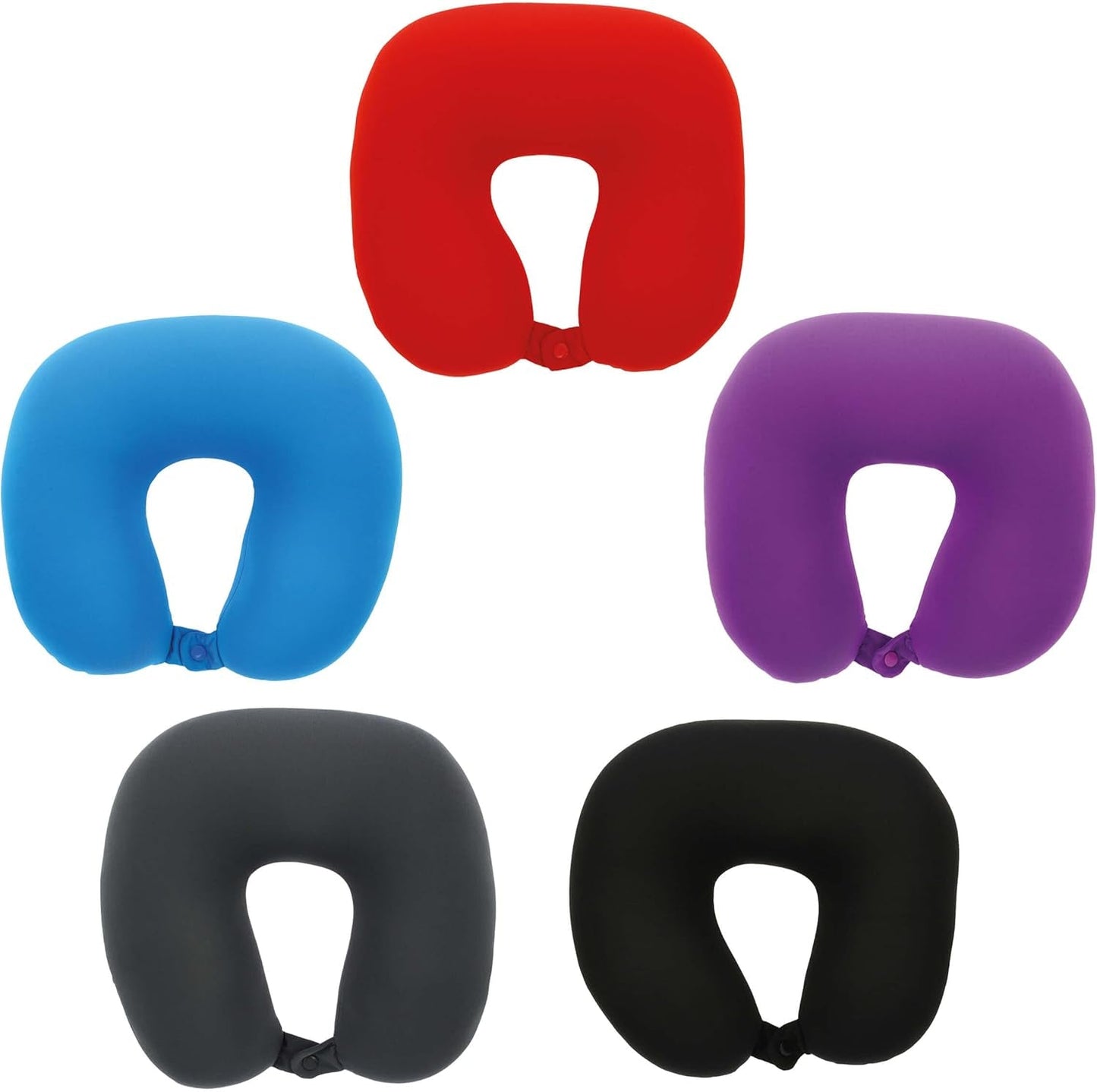Sumex Cuscino Da Viaggio Cuscino Per Il Collo Per Bambini E Adulti A Forma Di U Ultra Morbido Lavabile Ideale Per I Viaggi Cuscini Da Viaggio Rossi Naty Shop