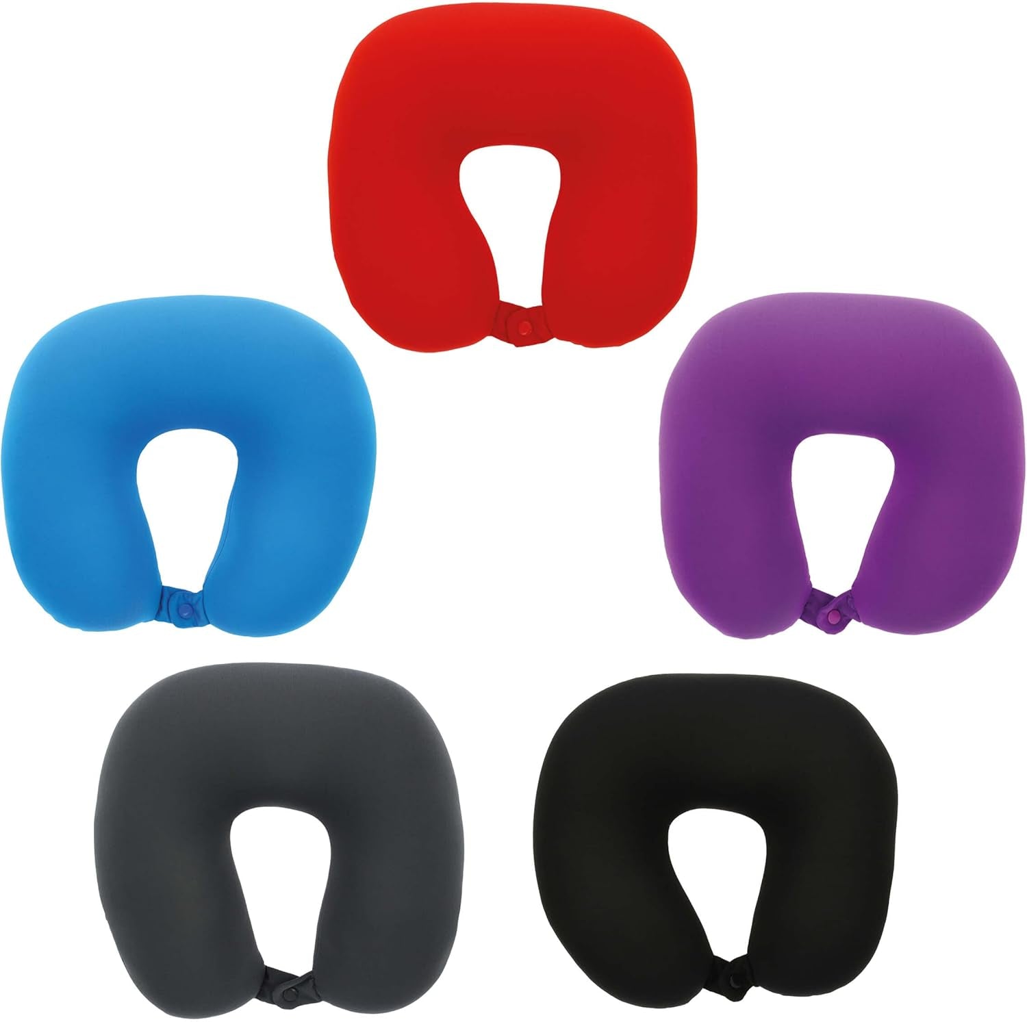 Sumex Cuscino Da Viaggio Cuscino Per Il Collo Per Bambini E Adulti A Forma Di U Ultra Morbido Lavabile Ideale Per I Viaggi Cuscini Da Viaggio Rossi Naty Shop