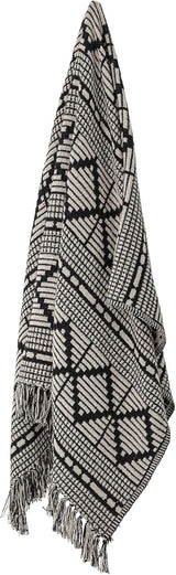 Copriletto Bloomingville, nero, cotone, 160 cm Letti e coperte Bloomingville