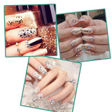 ANNYA 4000 Pezzi Strasssteine ​​​​Nägel Nail Art Strasssteine ​​​​Dekorationen Nagelsteine ​​Für Nail Art Zubehör e Klare Kristall Strasssteine ​​​​Handwork con Pick Up Pinzette e Strass Picker Dotting Pen…