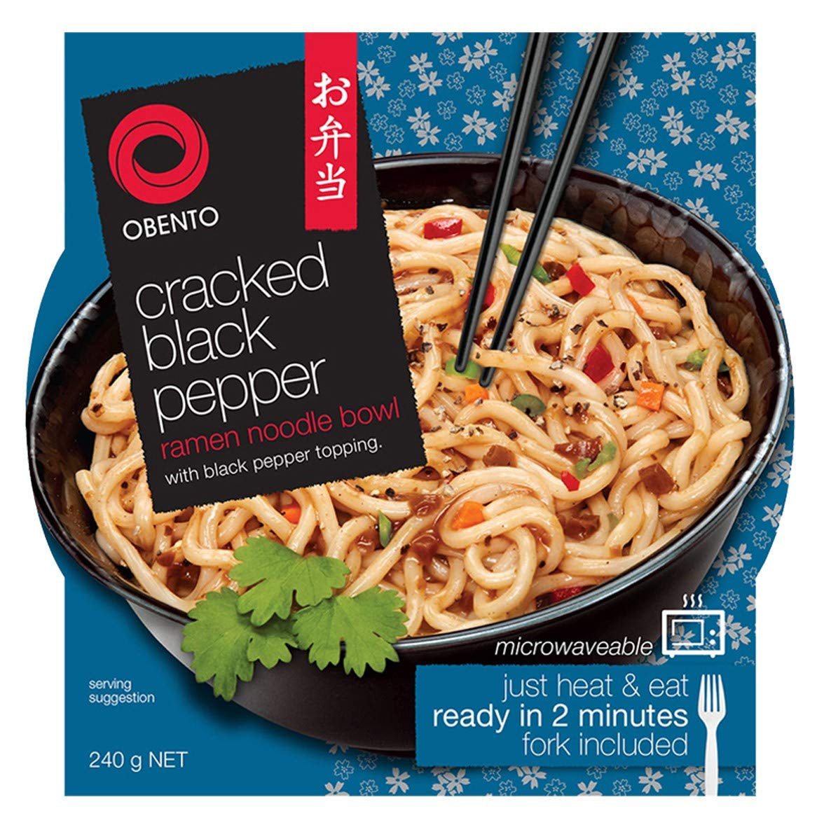 Ciotola Udon in agrodolce, piatto pronto per microonde, 240 g