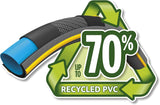 Tubo HOZELOCK - Ultramax 12,5 mm x 30 m, fino al 70% di PVC riciclato, robusto, resistente alle intemperie, antitorsione, resistente alla piegatura e allo schiacciamento, grigio