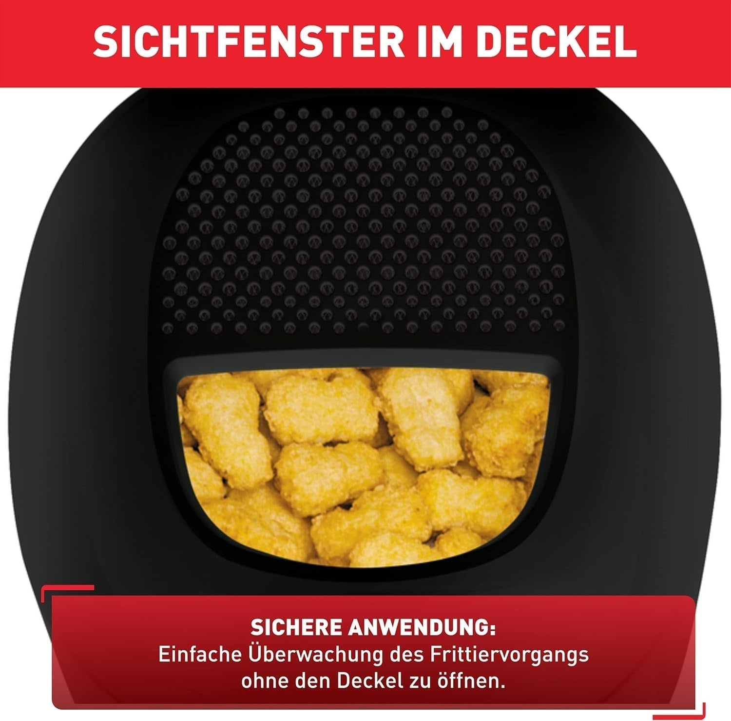 Friggitrice elettrica Tefal Simply One, capacità XL per patatine fritte fino a 1,2 kg, esclusivo sistema di raffreddamento a parete Elettrodomestici Naty Shop