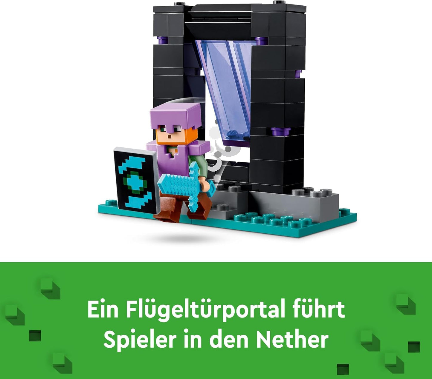 LEGO Minecraft L'Armeria Playset con personaggi degli eroi, armi giocattolo e personaggio di Alex, giocattolo d'azione per ragazzi e ragazze, regalo per giocatori e bambini di 7 anni 21252 Set da costruzione Besuche den LEGO-Store