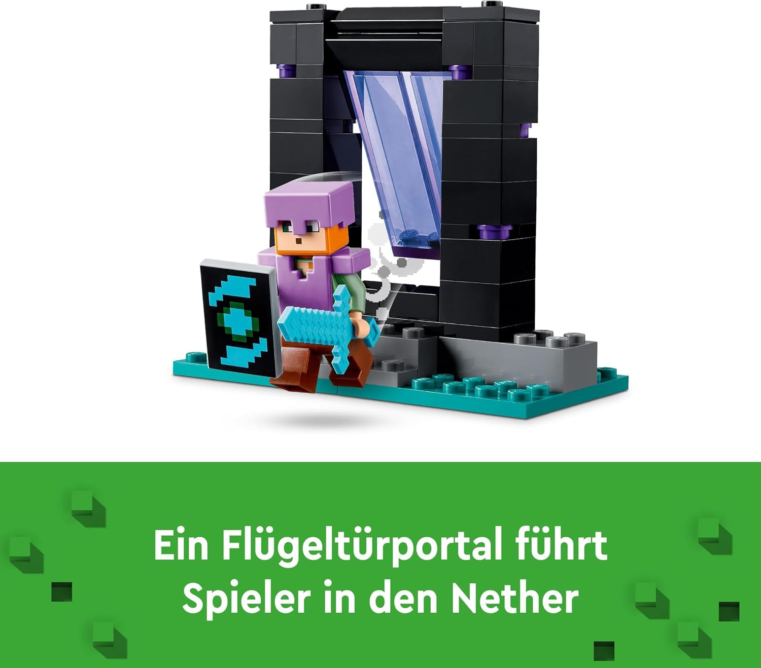 LEGO Minecraft L'Armeria Playset con personaggi degli eroi, armi giocattolo e personaggio di Alex, giocattolo d'azione per ragazzi e ragazze, regalo per giocatori e bambini di 7 anni 21252 Set da costruzione Besuche den LEGO-Store