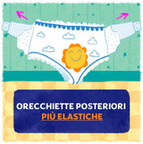 Pannolini Pampers Sun and Moon Midi, taglia 3 (4-9 kg), 120 pannolini
