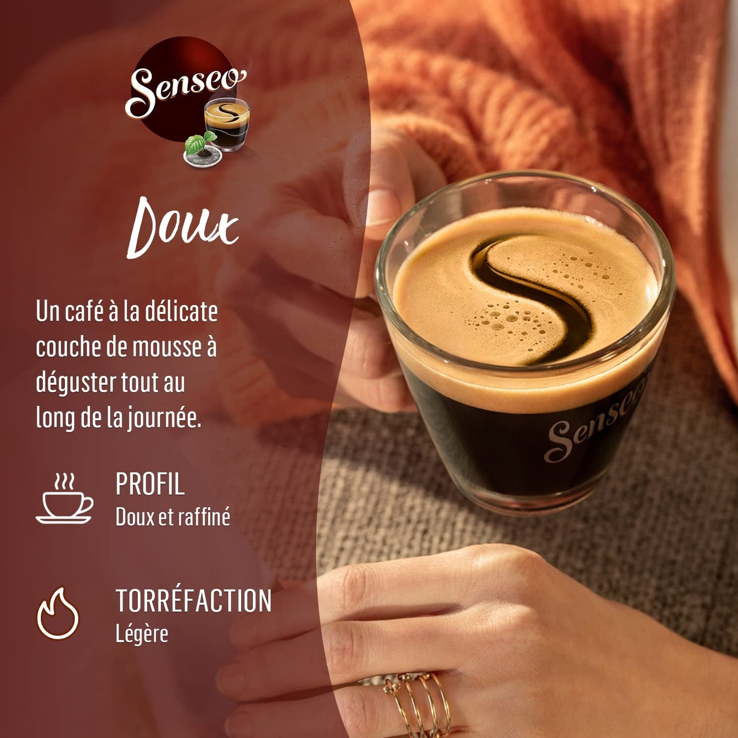Senseo Kaffeepads Doux Sanft 54 ​​pastiglie