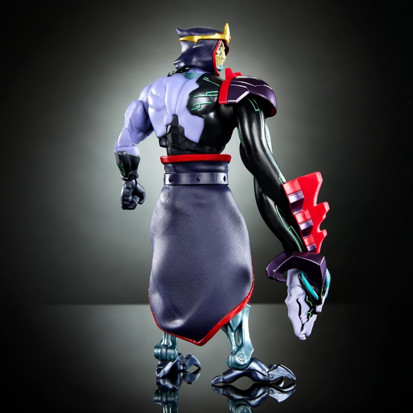 Masters of the Universe: Revolution Masterverse Skeletor Action Figure Figura da collezione con 30 punti di movimento e braccio robotico mobile Motu Toy HYC46 Action Figures Naty Shop