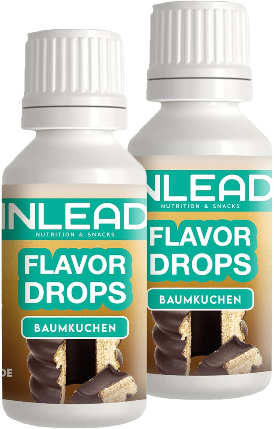 - gocce di sapore | Gusto per Dolcificanti Senza Zucchero e Senza Calorie Naty Shop 2X 30Ml Baumkuchen