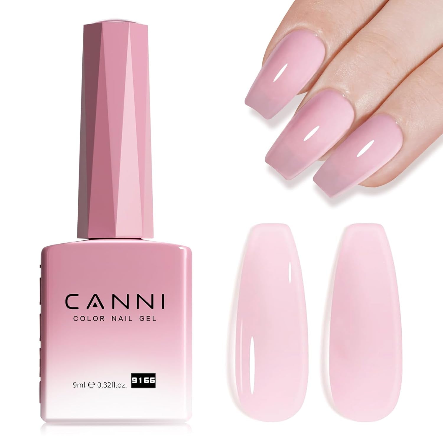 Smalto gel CANNI, semipermanente, viola scuro, smalto, gel UV, impregnante, manicure