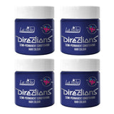 Indicazioni colorazione semipermanente per capelli scatola da 100 ml confezione da 4 (Pillarbox Red) Naty Shop Tintura per capelli Neon blue 100 Ml (confezione da 4)