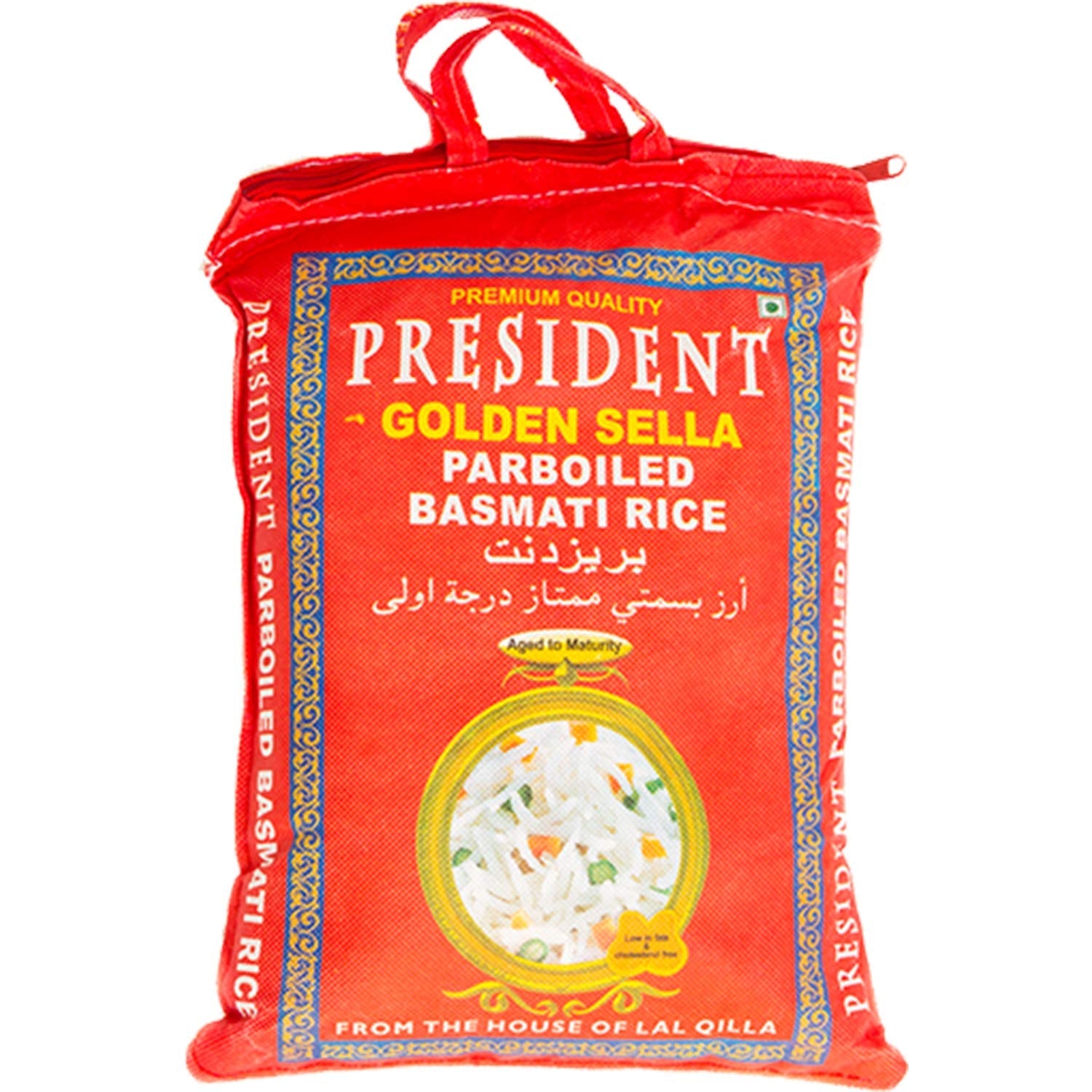 PRESIDENT - Riso Basmati Golden Sella, conf. da 20 (1 x 20 kg)