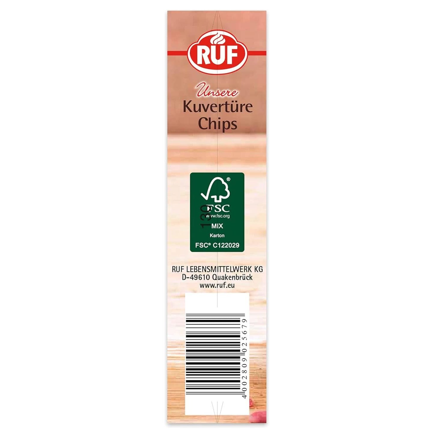 RUF Patatine di Copertura Ruby, 100 grammi Glasse e Decori Naty Shop