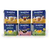 Caffè Borbone Café au Lait - 64 Kapseln - Lösliches Pulvergetränk mit Milchpulver und Instantkaffee - Compatibile con Kaffeemaschinen der Marke Nescafè®* Dolce Gusto®*