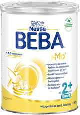 BEBA Junior 2+ bevanda a base di latte a partire da 2 anni, Con HMO, Contenuto proteico adatto all'età, Solo lattosio, Senza olio di palma, Senza olio di pesce, Alimenti per bambini, Latte in polvere per bambini, Confezione da 3 (3 x 800 g)