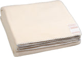 Zoeppritz since 1828 Coperta in pile Smoothy - Soffice e confortevole coperta in pile polare - Vegan - 140X190Cm - 010 Bianco Sporco, 010 Bianco Sporco Zoeppritz Since 1828 020 Crema 140X190 Cm