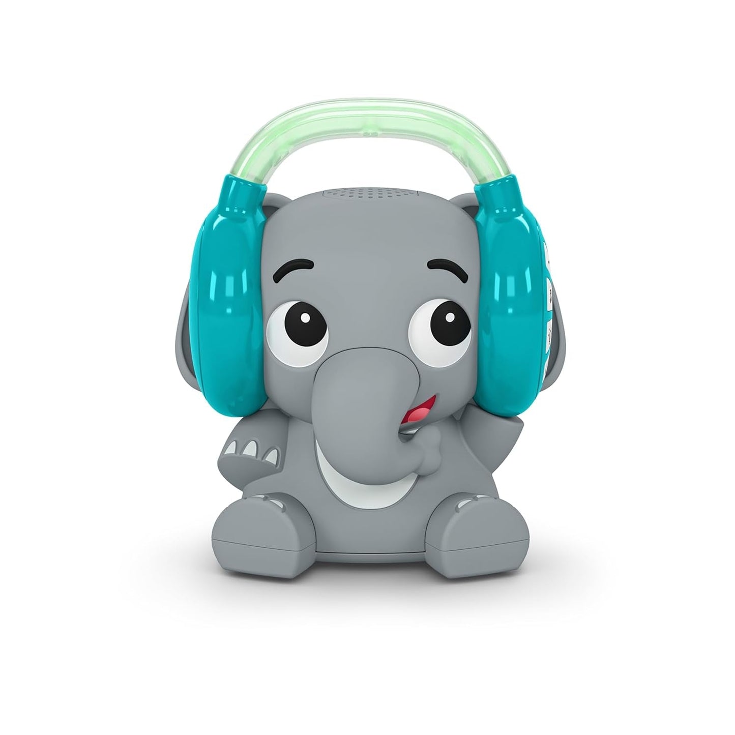 Baby Einstein Earl the Elephant Macchina audio Bluetooth, sistema musicale + luce notturna, giocattoli per bambini da bambino a bambino Naty Shop Earl Sound Machine