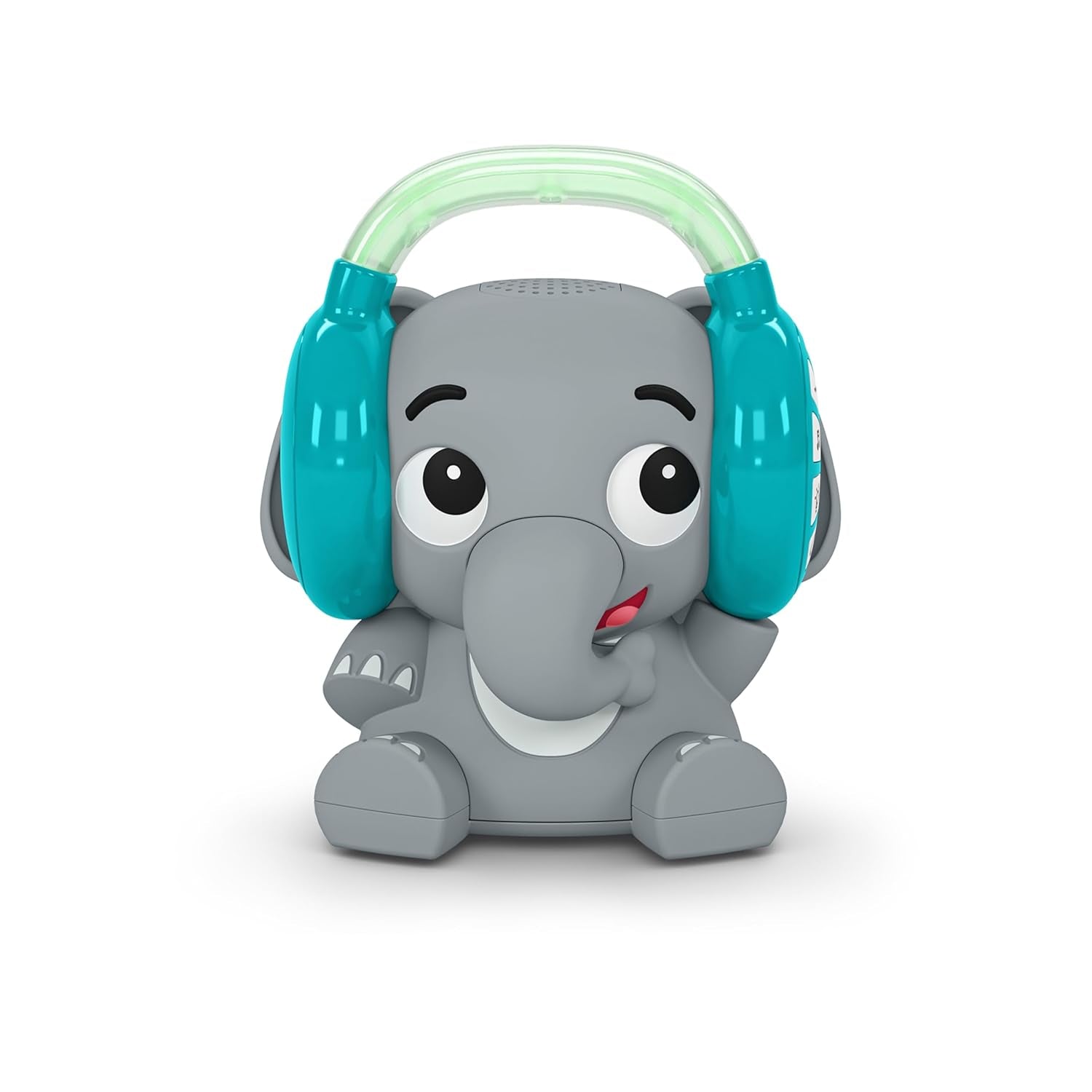 Baby Einstein Earl the Elephant Macchina audio Bluetooth, sistema musicale + luce notturna, giocattoli per bambini da bambino a bambino Naty Shop Earl Sound Machine