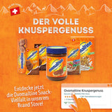 Ovomaltine OVO BREAK Barretta Wafer e Cioccolato - uno snack croccante dal gusto inconfondibile della nostra apprezzata Creme Crocante, naturalmente senza olio di palma (4 x 39g)