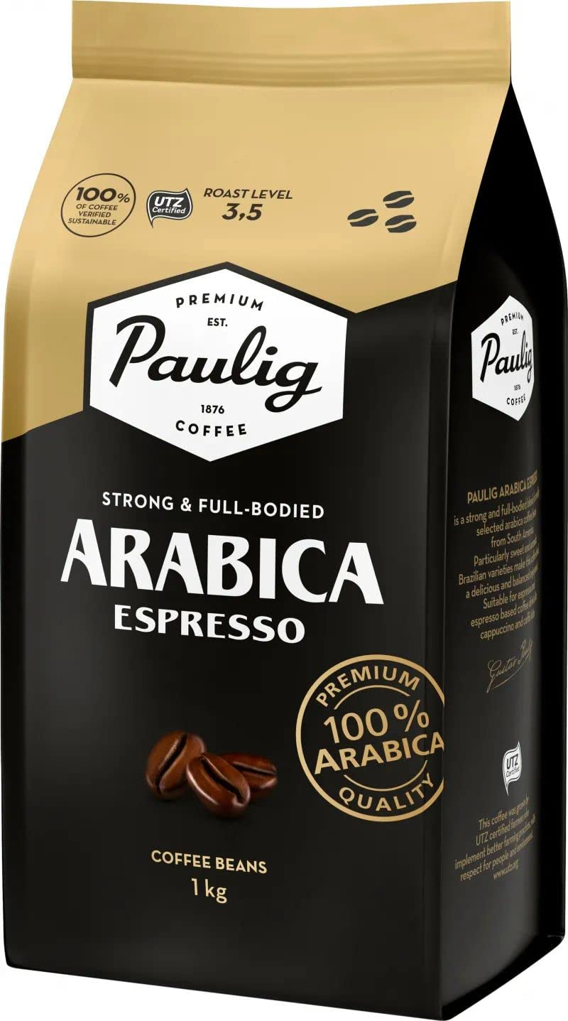 Caffè espresso Arabica tostato in grani, 1 kg