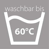 Cuscino Traumnacht Topcool, Con fibre funzionali traspiranti, 80 X 80 Cm, Certificato Oeko-Tex, Prodotto secondo lo standard di qualità tedesco Naty Shop cuscini standard