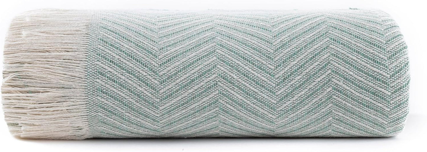 Copriletto multifunzionale Todocama, copriletto, copriletto, copridivano, jarapas, motivo a spina di pesce (230 X 260 Cm, beige sabbia). Letti e coperte Besuche den Todocama-Store Greetings 125X180