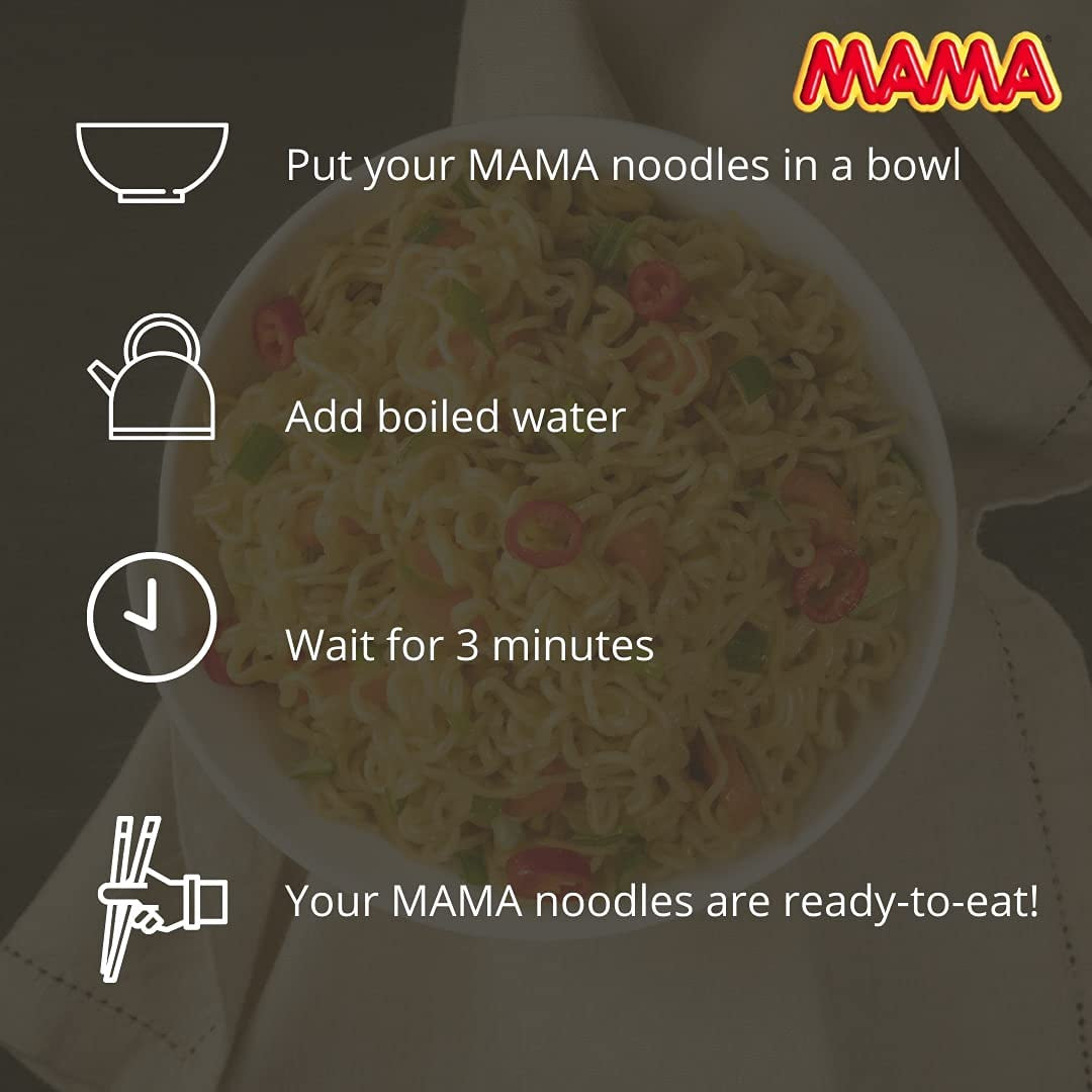MAMA - Tagliatelle istantanee con verdure - (1 x 60g)