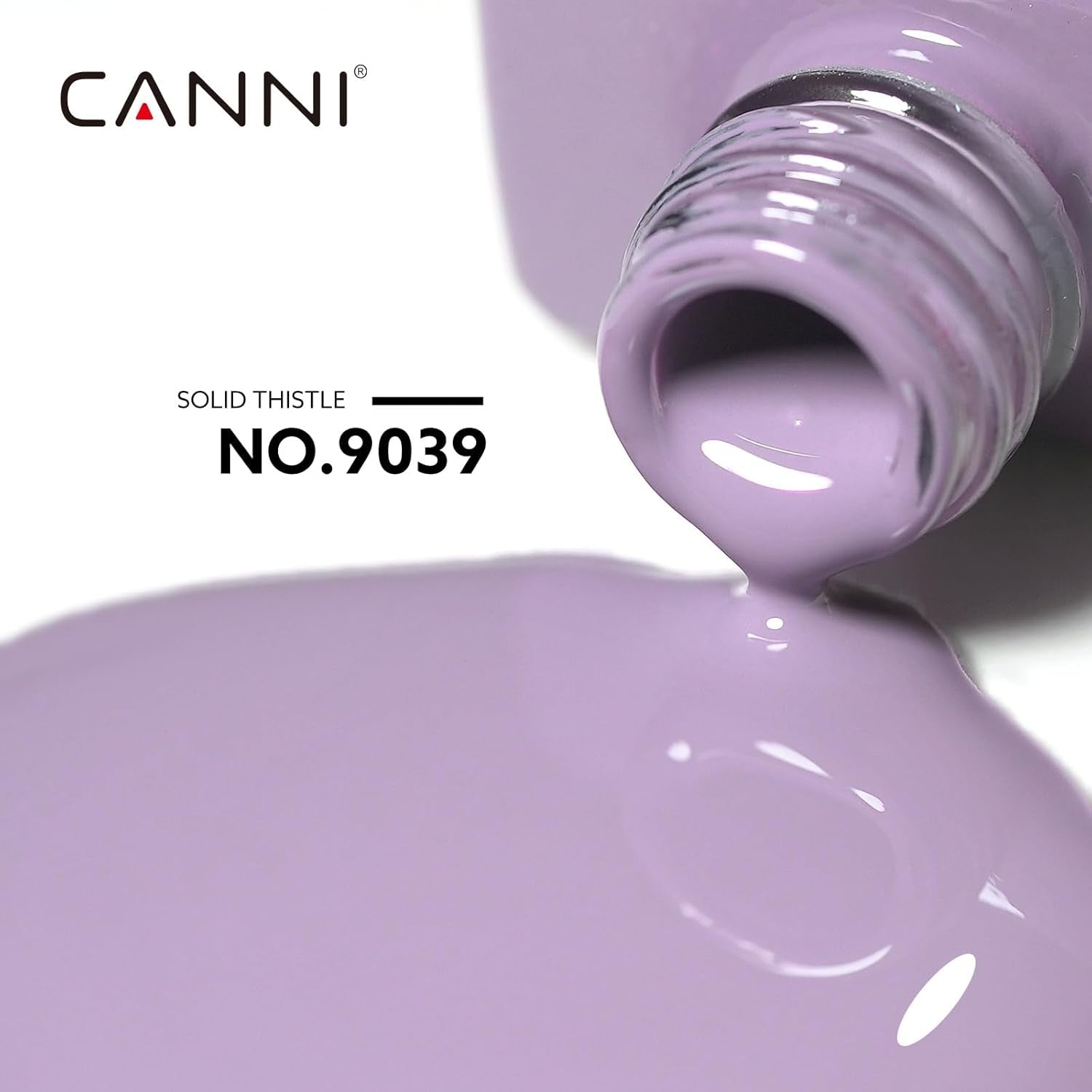 Smalto gel CANNI, semipermanente, viola scuro, smalto, gel UV, impregnante, manicure