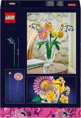 LEGO Botanicals Piccolo bouquet estivo - Set da costruzione con fiori artificiali - Incl. campanule, ranuncoli, tulipani - Idea regalo per donne, mamme e uomini - 10347 Set da costruzione Besuche den LEGO-Store