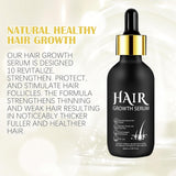 Olio biologico per la crescita dei capelli al 5% - Soluzione per uso esterno - Crescita e ispessimento dei capelli - Per perdita e diradamento dei capelli maschili - Riattiva i follicoli che si restringono - Dispenser a pompa preciso, Cura dei capelli da 60 ml Naty Shop