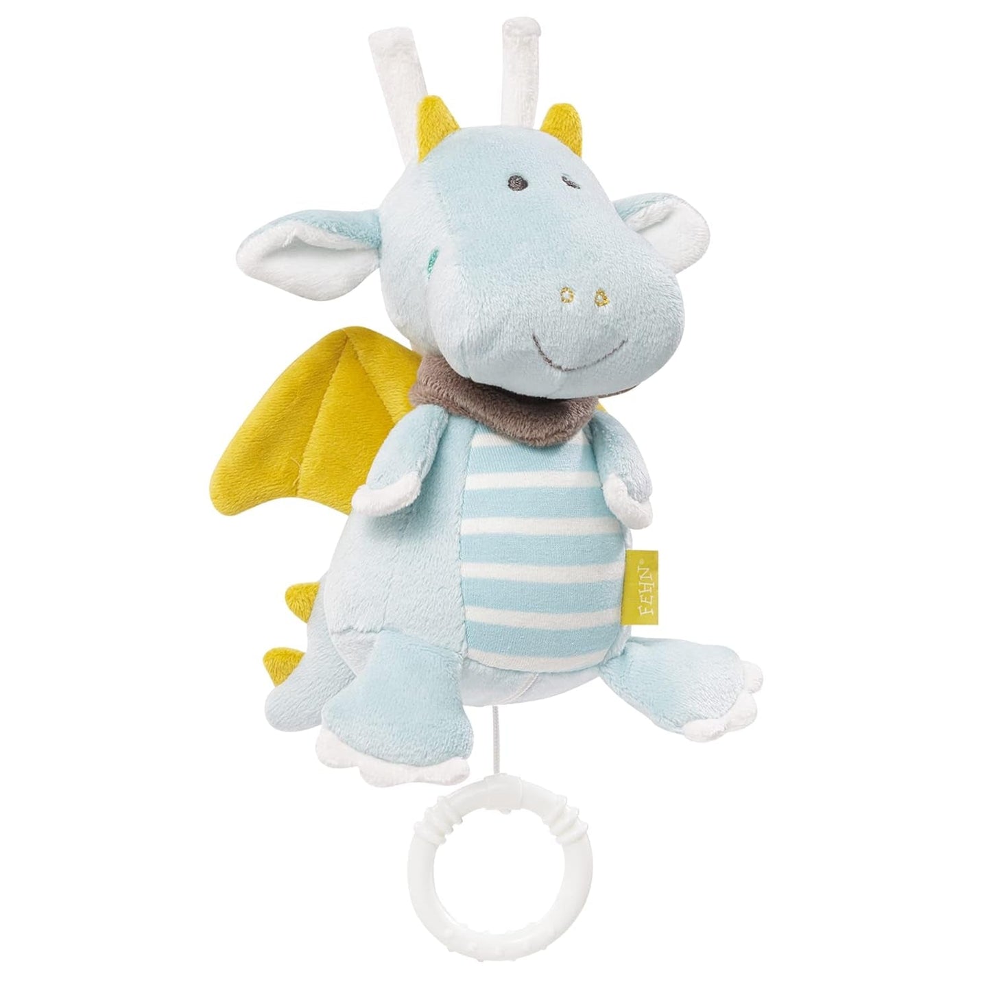 Carillon Fehn stella per addormentare il bambino - carillon con meccanismo musicale rimovibile per appenderlo - canzone per addormentare "Weißt du wieviel Sternlein stehen" - giocattolo per neonati e bambini da 0+ mesi Baby Toys Naty Shop Dragon