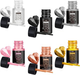 Glitter liquidi commestibili, 60 ml Naty Shop Set 6 colori x 10 ml