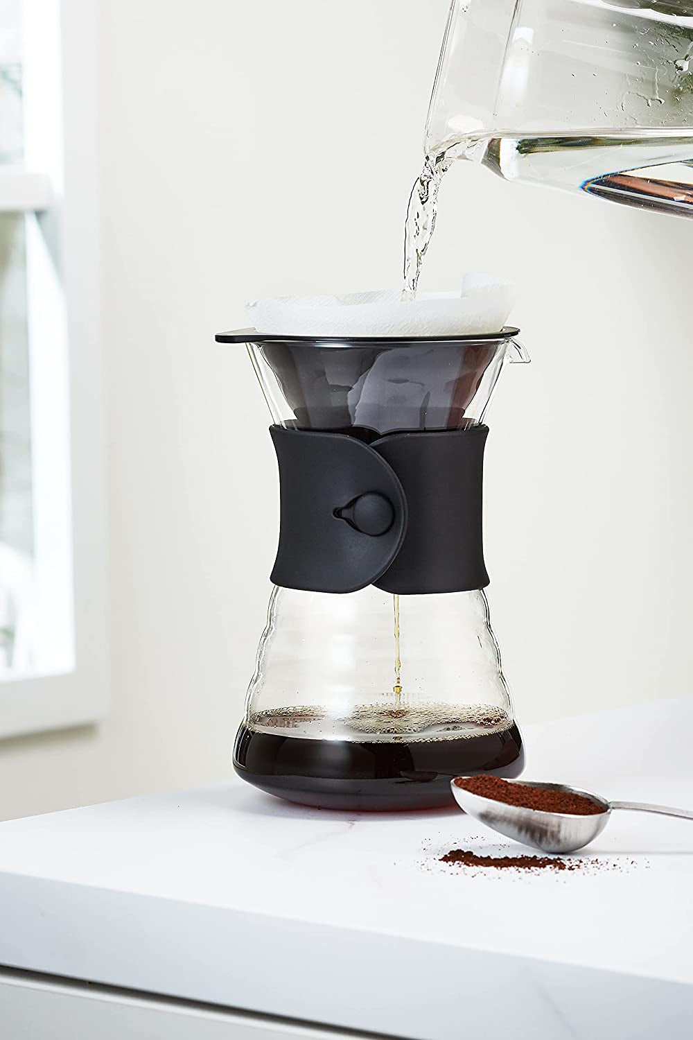 VDD-02B VD 700 ml V60 Decanter con gocciolatoio, per 2-3 tazze, trasparente