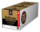 NESCAFÉ Dolce Gusto Dallmayr Prodomo, XXL-Vorratsbox, 90 Kaffeekapseln (3 x 30 Kapseln) e Dallmayr Crema d'Oro Caffè Latte (48 Kaffeekapseln, 48 Getränke, cremig&ausgefungen) Confezione da 3 (3 x 16 Kapseln)