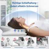 Hothands Cuscino Memory Foam Cuscino Ortopedico ergonomico Lato Schiena Cuscino per Sollievo dal Dolore Addominale Migliora la Qualità del Sonno 62X41X13/11Cm Cuscini Ortopedici Cervicali Naty Shop