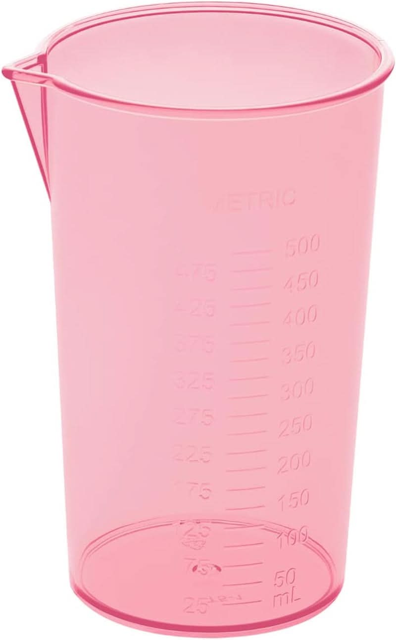 Clatronic Stabmixer/Pürierstab/Blender/Stab-Mixer/Stick/Mixstab SM 3577; Edelstahl-Schlagmesser; Per frullati, Kürbispüree, Babybrei, Milchshake; Con contenitore misto (500 ml); 180 Watt; Negozio Naty Cucina Rosa