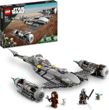 LEGO Star Wars The Mandalorian Fighter N-1 dal Libro di Boba Fett Giocattolo da costruzione con astronave Set di 4 personaggi incluso Baby Yoda Figura 75325 Set da costruzione Besuche den LEGO-Store Single