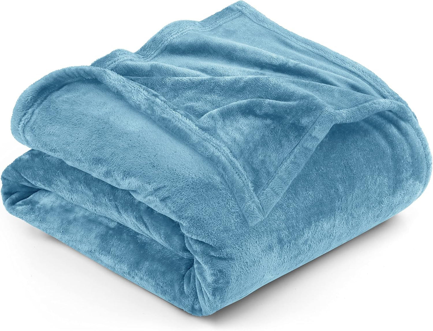 Utopia Bedding Kuschelige Fleecedecke [228X228 Cm, Grigio] Weiche, Leichte, Warme Flauschige Decke Kuschelige Und Atmungsaktive Decken Für Bett Sofa Couch